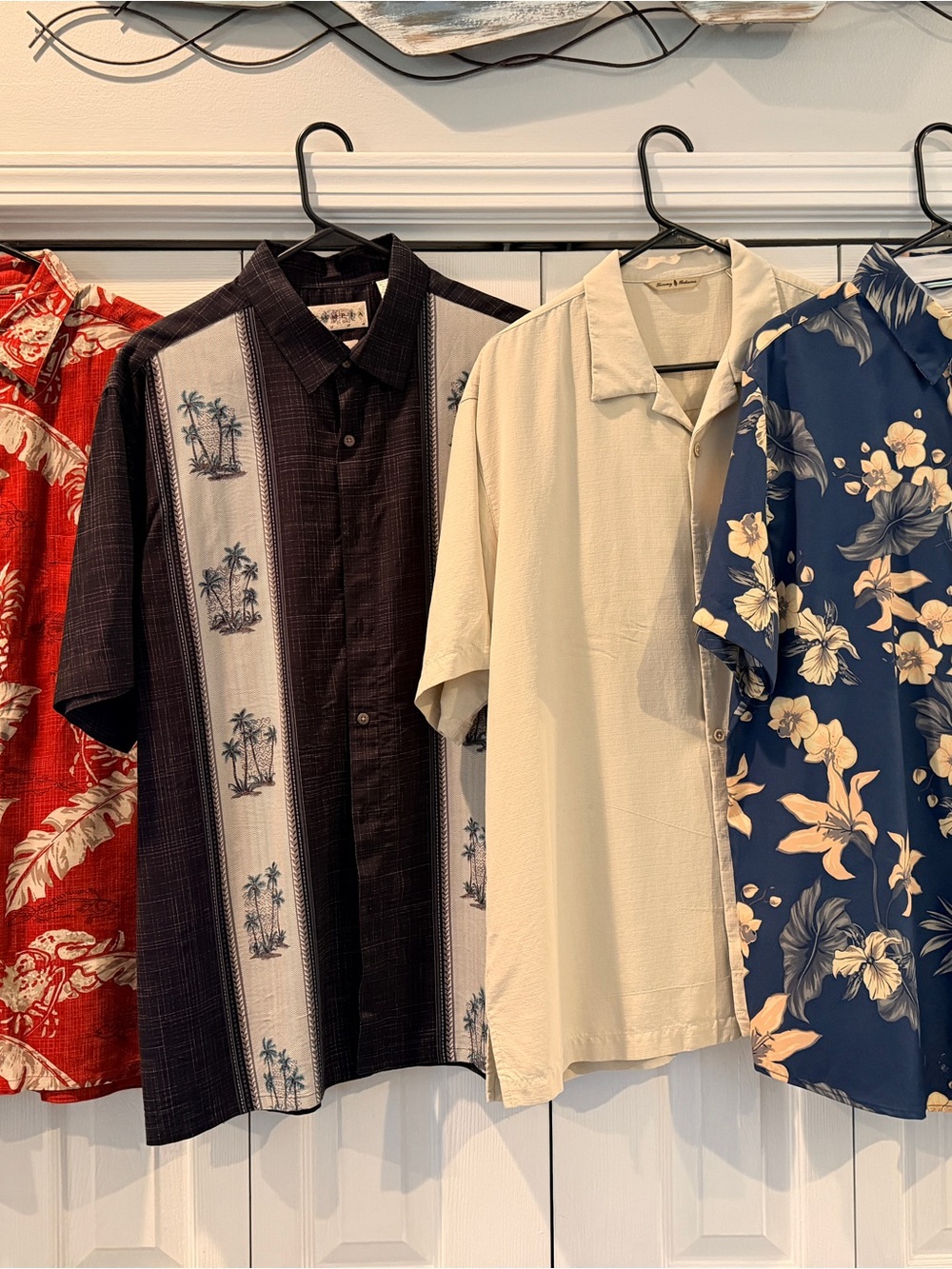 Set of 6 Short-Sleeve Collared Shirts by Polo, Tommy Bahama, Campia, Batek Bay